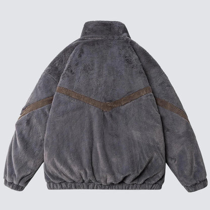 Y2K Fleece Zip-Up Jacket