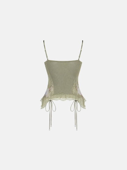 Y2K Floral Cami Top