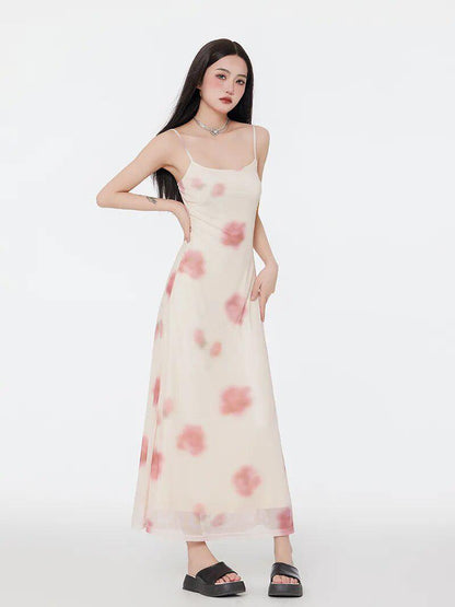 Y2K Floral Maxi Dress
