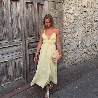 Y2K Flowy Maxi Dress