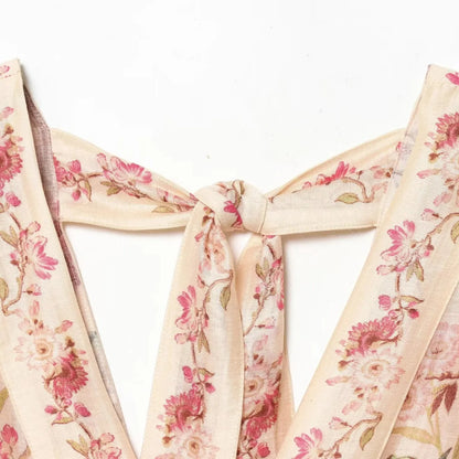 Y2K Flowy Tiered Mini Dress