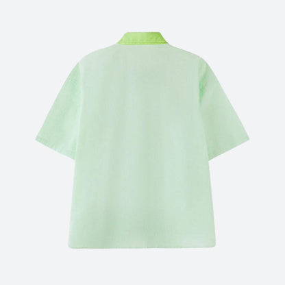 Y2K Frog Button Shirt
