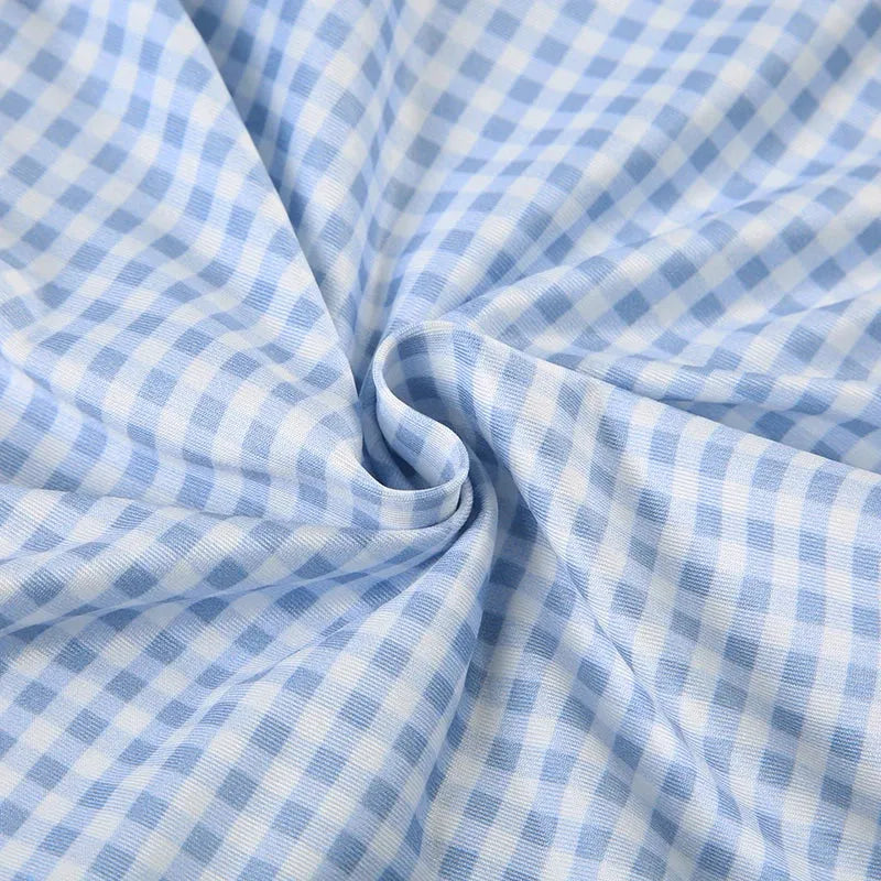 Y2K Gingham Top