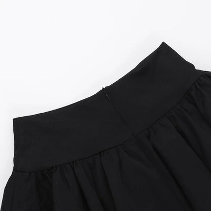 Y2K Goth Corset Mini Skirt