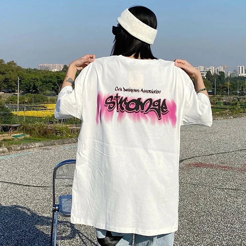 Y2K Graffiti Graphic Tee