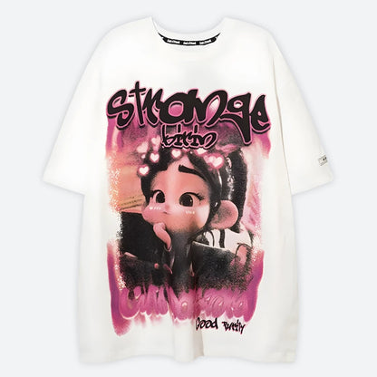 Y2K Graffiti Graphic Tee