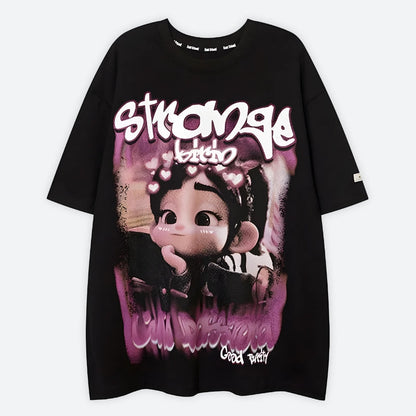 Y2K Graffiti Graphic Tee