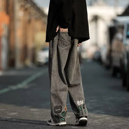 Y2K Graphic Baggy Jeans