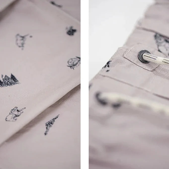 Y2K Graphic Drawstring Pants