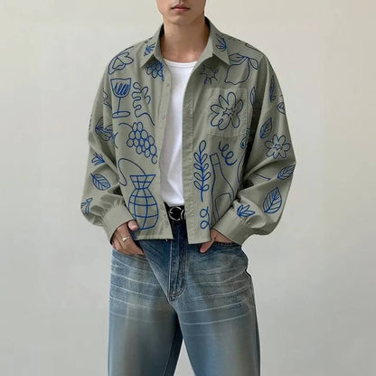 Y2K Graphic Print Shirt