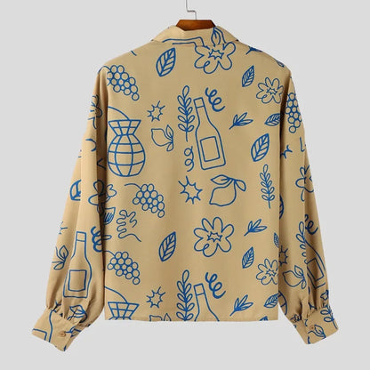 Y2K Graphic Print Shirt