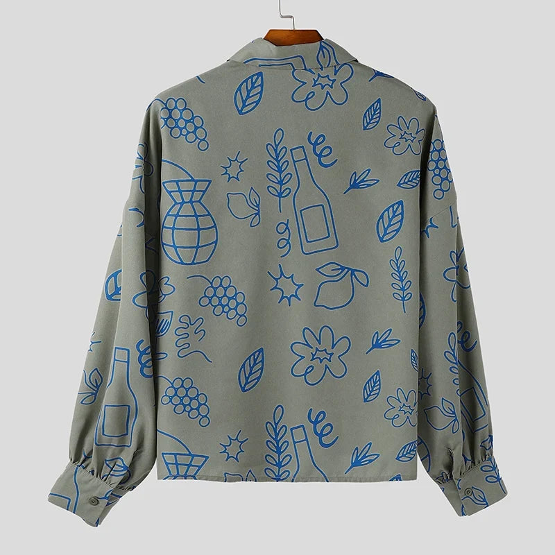 Y2K Graphic Print Shirt