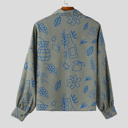 Y2K Graphic Print Shirt