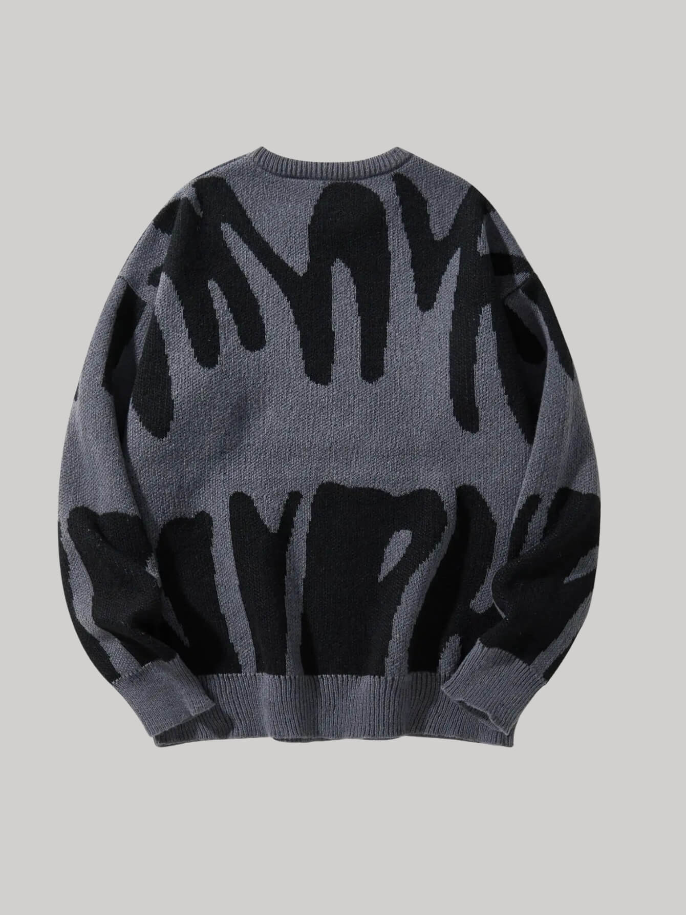 Y2K Graphic Pullover Sweater