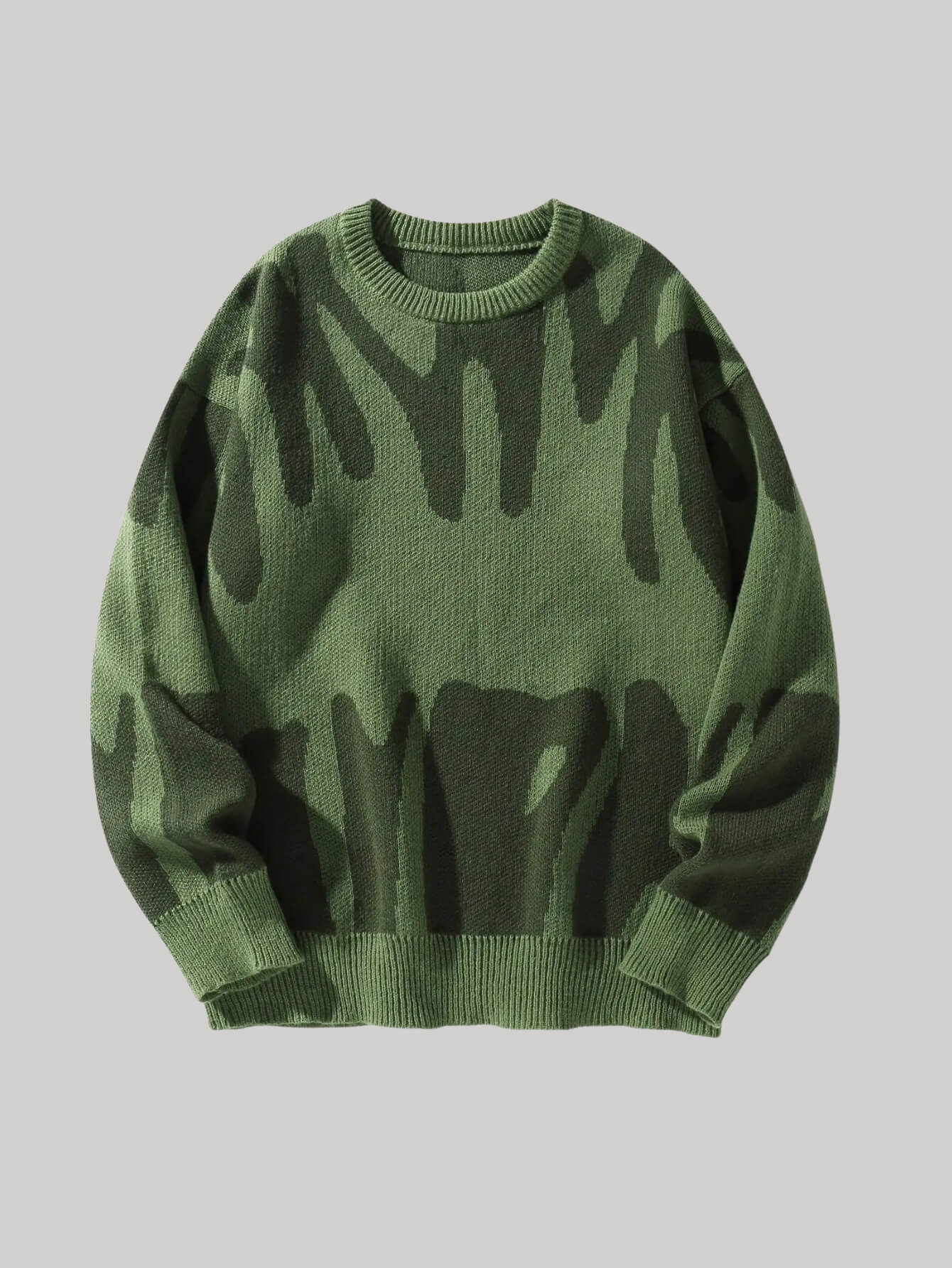 Y2K Graphic Pullover Sweater
