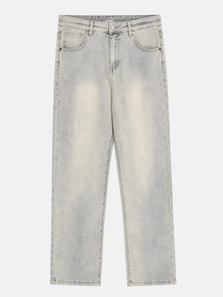 Y2K Graphic Straight Jeans