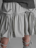 Grunge Bubble Mini Skirt