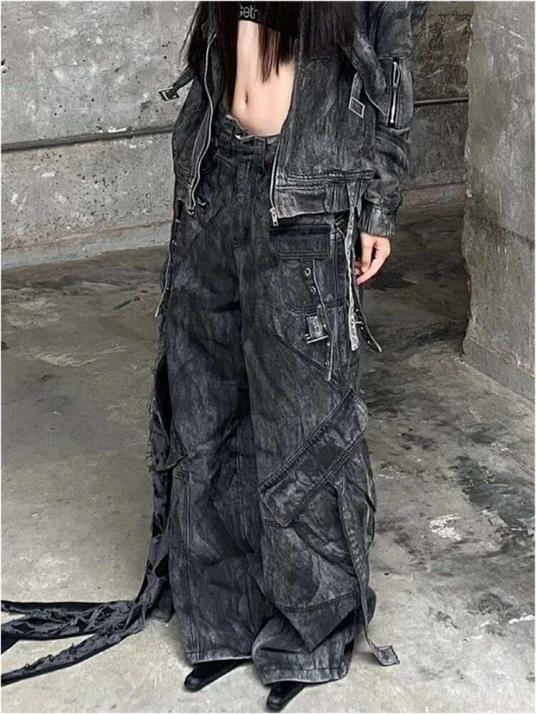 Y2K Grunge Cargo Pants