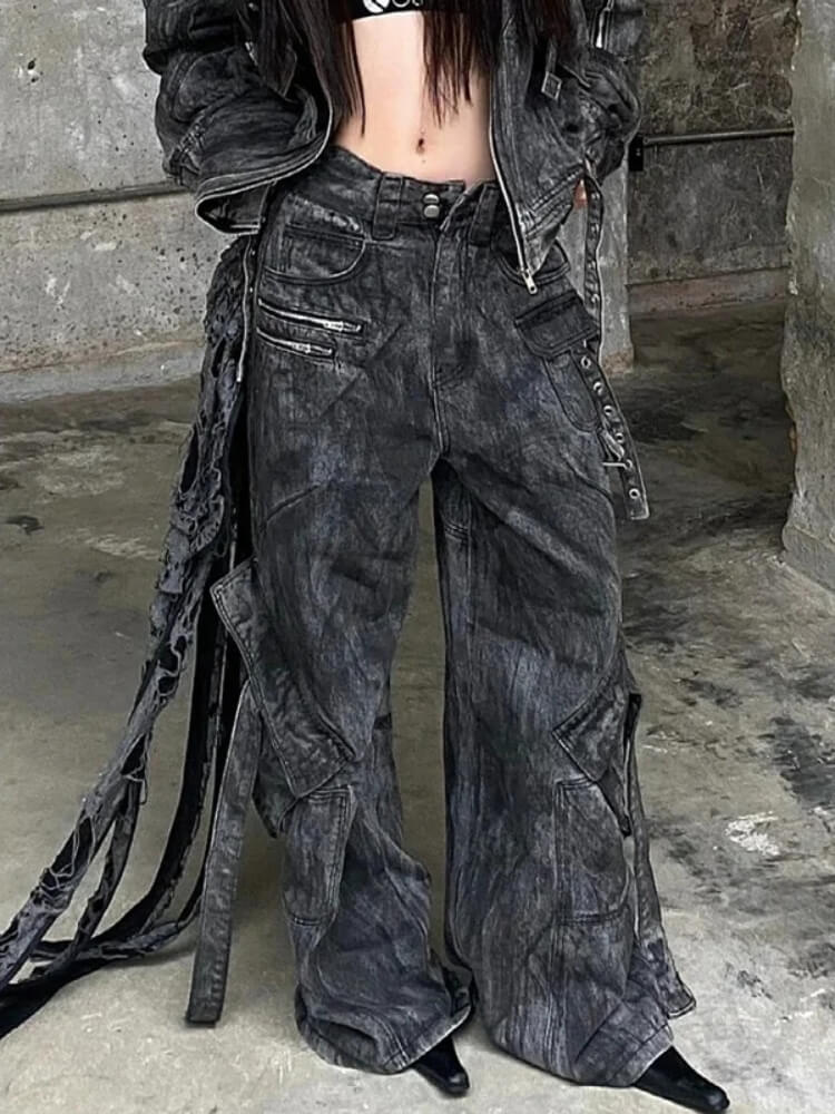 Y2K Grunge Cargo Pants
