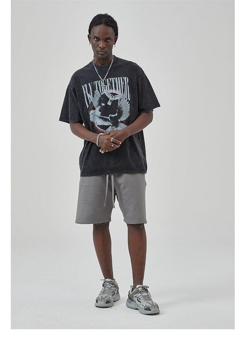Y2K Grunge Fly Together Tee