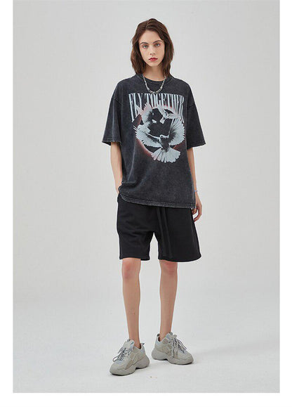Y2K Grunge Fly Together Tee