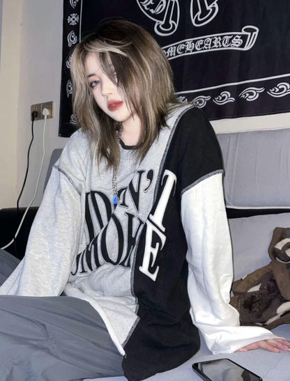 Y2K Grunge I Don't Smoke Tee
