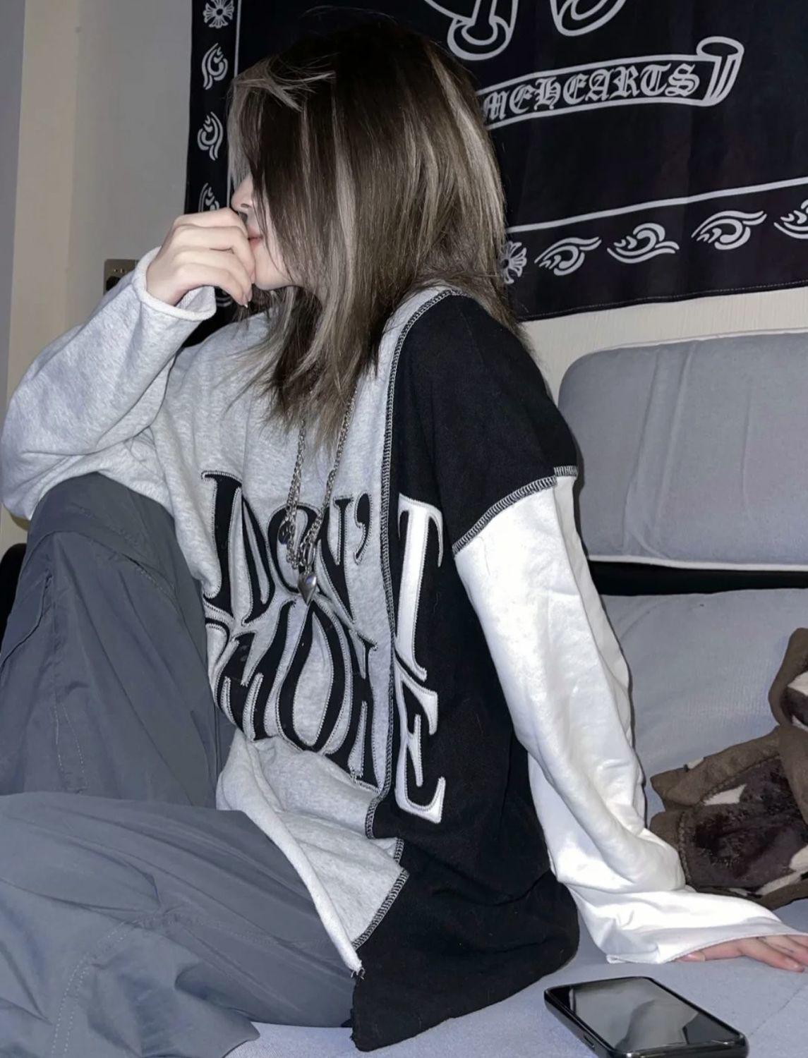 Y2K Grunge I Don't Smoke Tee