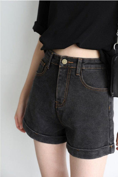 Y2K Grunge Jean Shorts