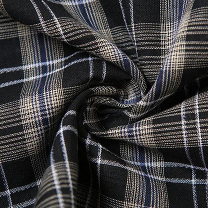 Y2K Grunge Plaid Asymmetric Mini Skirt