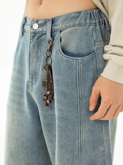 Y2K High Waist Baggy Jeans