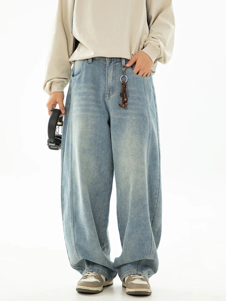 Y2K High Waist Baggy Jeans