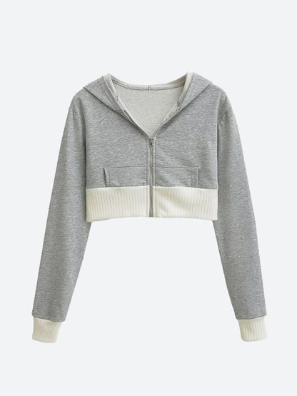 Y2K Hoodie & Mini Skirt Two Piece Set