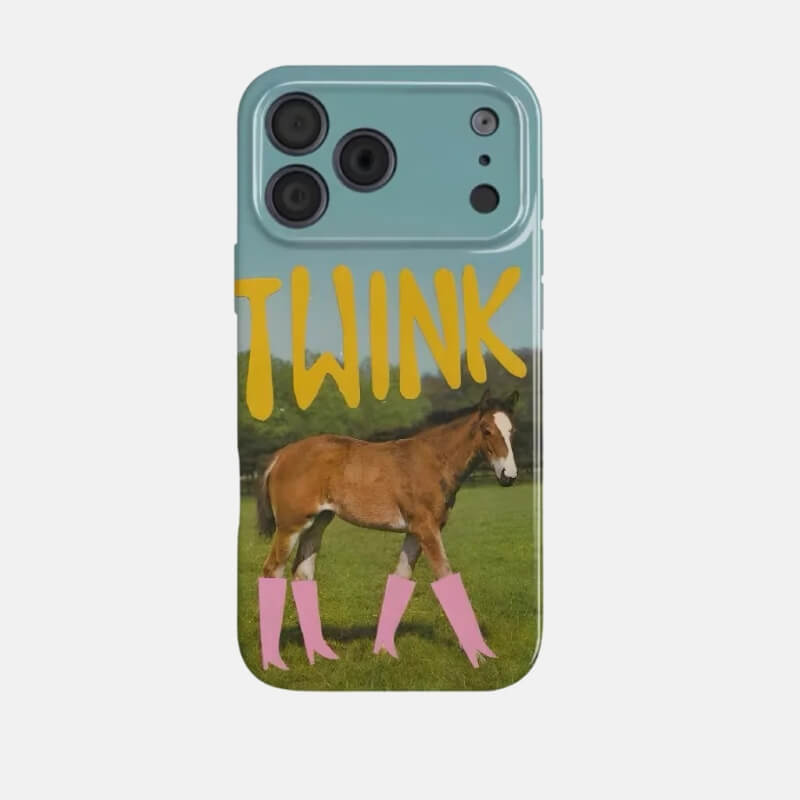 Y2K Horse Phone Case