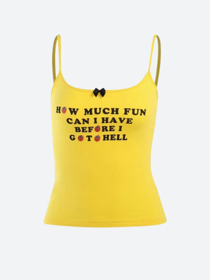 Y2K How Much Fun Tank Top