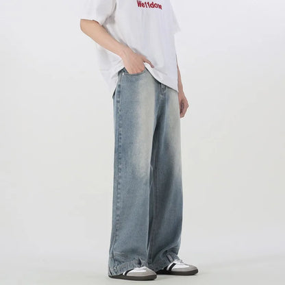 Y2K Inverted Patch Pocket Jeans