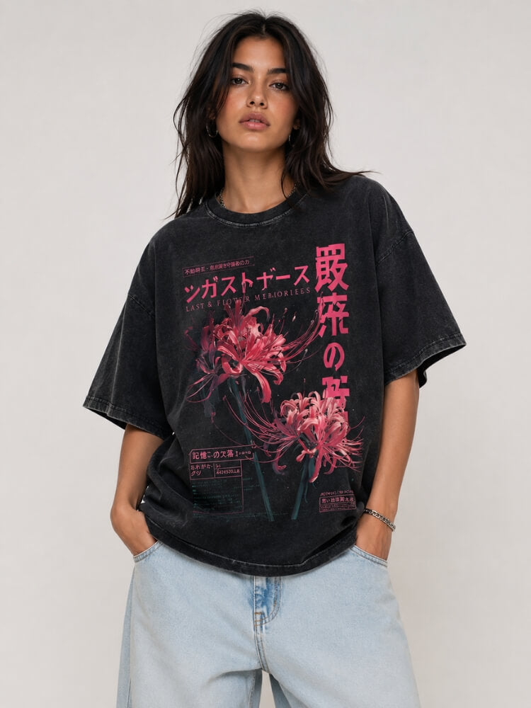 Y2K Japanese Graphic Tee