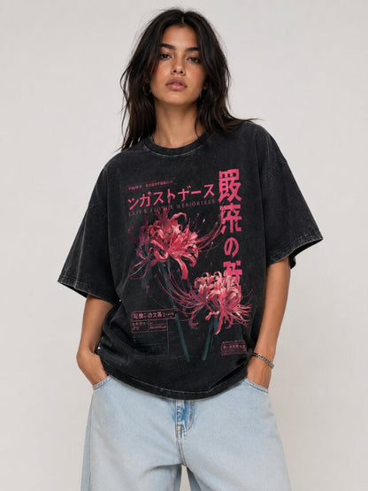 Y2K Japanese Graphic Tee
