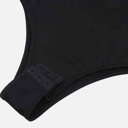 Y2K Keyhole Bodysuit Top