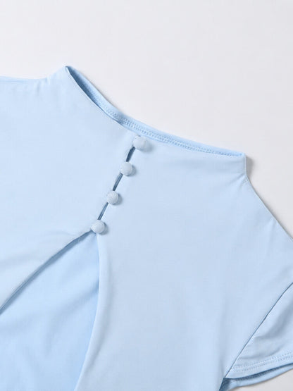 Y2K Keyhole Top