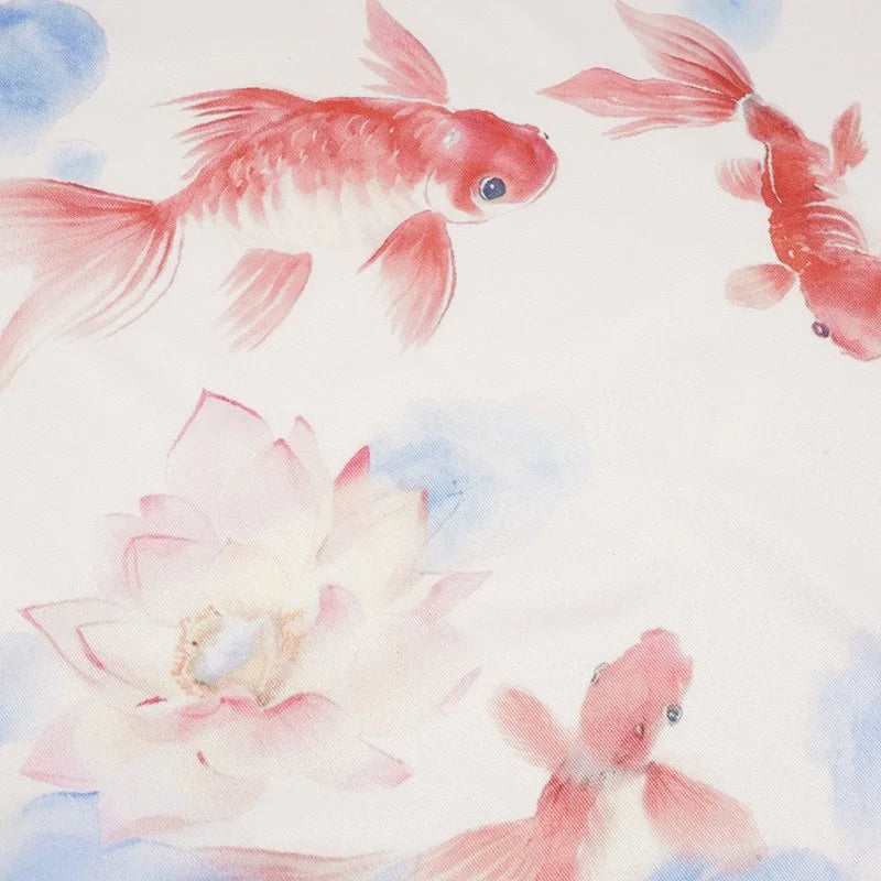 Y2K Koi Fish Top