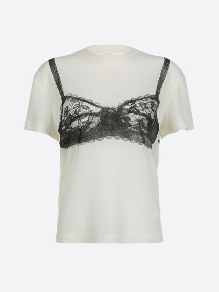 Y2K Lace Bra Tee
