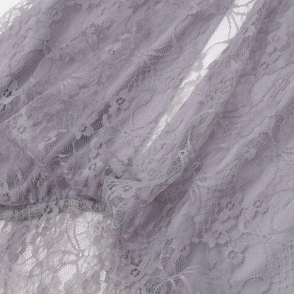 Y2K Lace Draped Halter Top