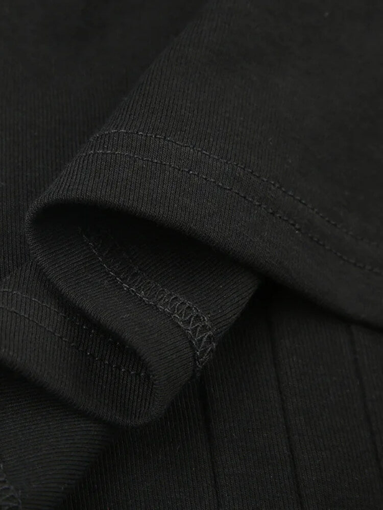 Y2K Lace Panel Top