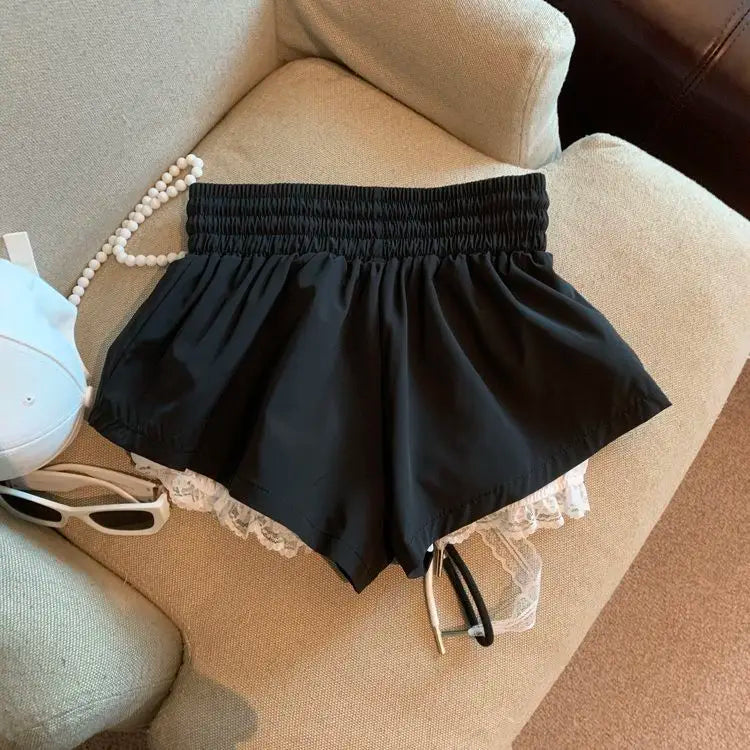 Y2K Lace Shorts
