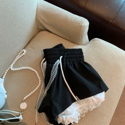 Y2K Lace Shorts