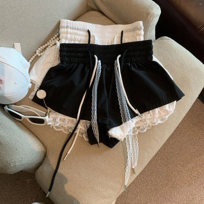 Y2K Lace Shorts