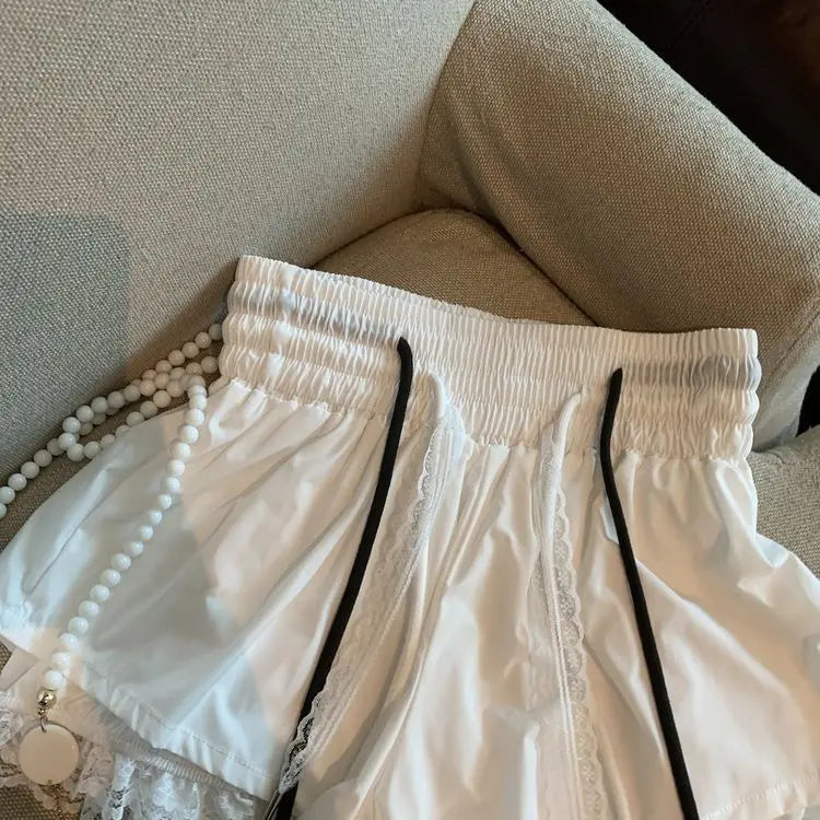 Y2K Lace Shorts