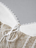 Lace & Tie Top