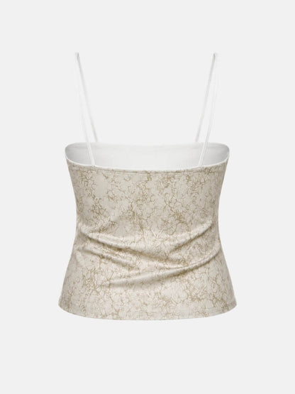 Y2K Lace & Tie Top