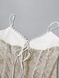 Lace & Tie Top